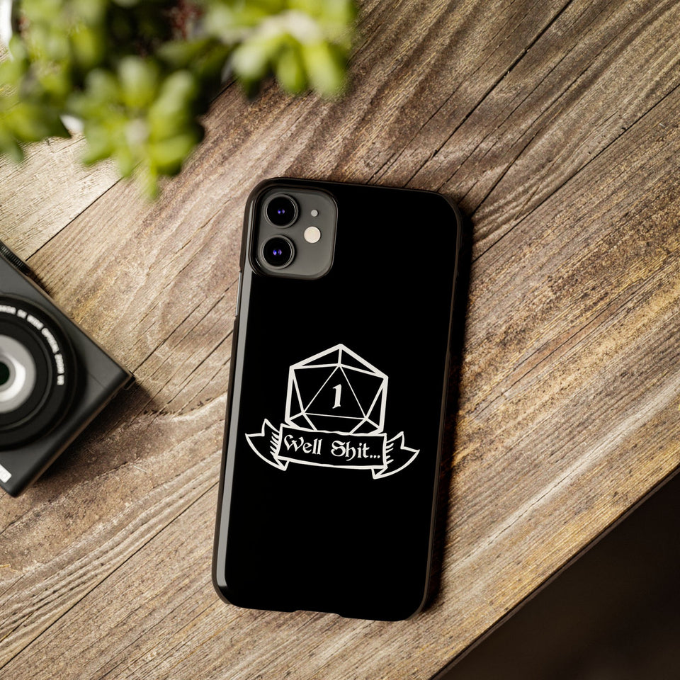 Premium Well Shit RPG iPhone Case | Fantasy Role Playing Game Gifts Slim Phone Cases