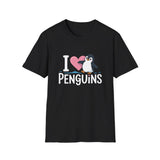 I Love Penguins Shirt - Penguin Lover T-Shirt I Love Penguins Shirt - Penguin Lover T-Shirt