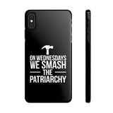 Premium On Wednesdays We Smash The Patriarchy iPhone Case | Feminist Gifts Slim Phone Cases Premium On Wednesdays We Smash The Patriarchy iPhone Case | Feminist Gifts Slim Phone Cases