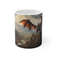Fantasy Dragon Mug | Fantasy RPG Gift | Dragon Ceramic Mug 11oz