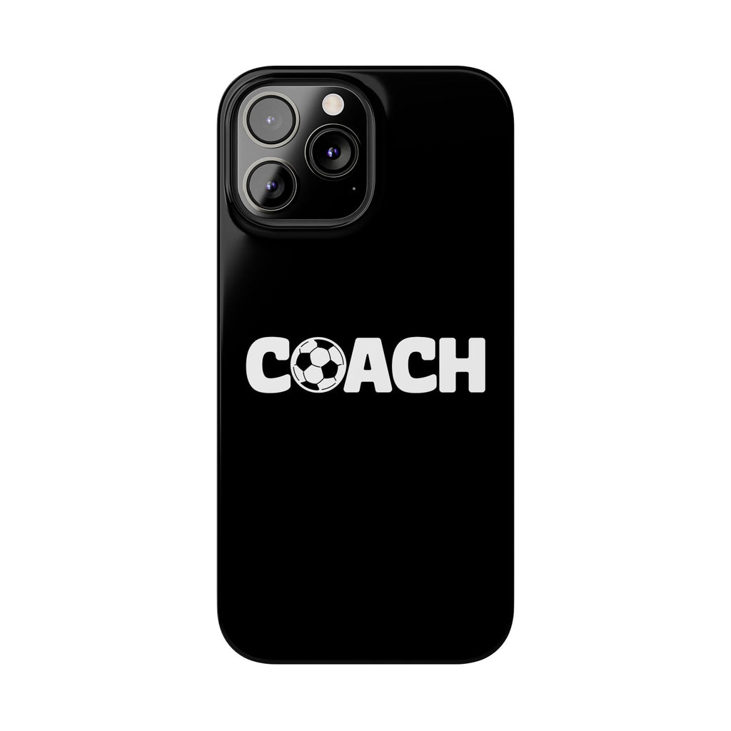 Premium Soccer Coach iPhone Case | Soccer Coach Gifts Slim Phone Cases