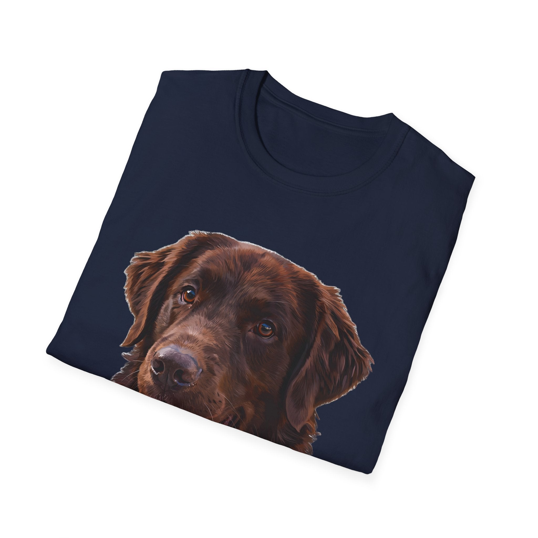 Chocolate Labrador T-Shirt — Cute Chocolate Lab Dog Tee for Dog Lovers