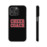 Premium Cheer Coach iPhone Case | Cheer Coach Gifts Slim Phone Cases Premium Cheer Coach iPhone Case | Cheer Coach Gifts Slim Phone Cases