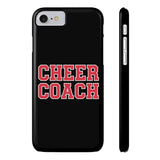 Premium Cheer Coach iPhone Case | Cheer Coach Gifts Slim Phone Cases Premium Cheer Coach iPhone Case | Cheer Coach Gifts Slim Phone Cases