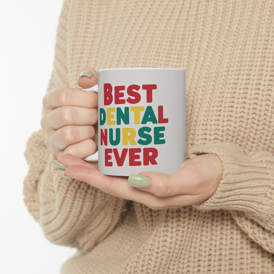 Best Dental Nurse Ever Mug | Dental Nurse Gift | Dental Nurse Coffee Mug | Dental Nurse Gift Ideas Mug 11oz 2