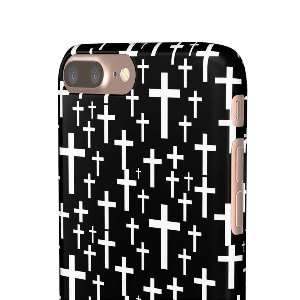 Faith In Jesus iPhone Christian Religion Phone Case | Faith Cross Phone Case | Christian Cross iPhone & Samsung Galaxy Snap Cases