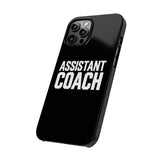 Premium Assistant Coach iPhone Case | Assistant Coach Gifts Slim Phone Cases Premium Assistant Coach iPhone Case | Assistant Coach Gifts Slim Phone Cases