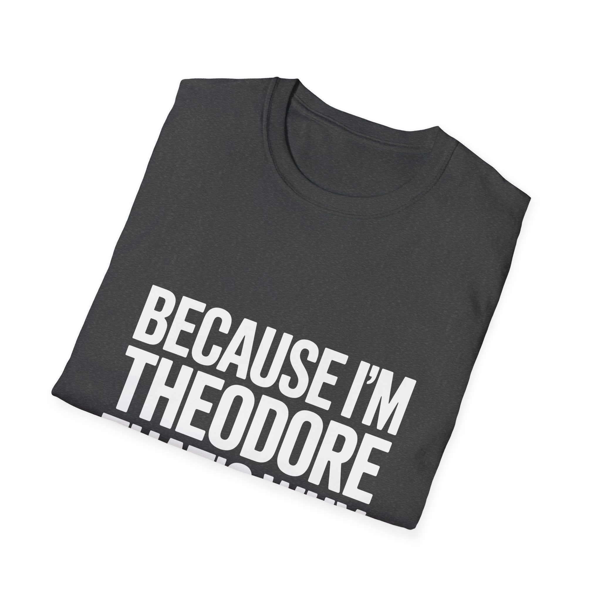 Because I'm Theodore That's Why Unisex T-Shirt