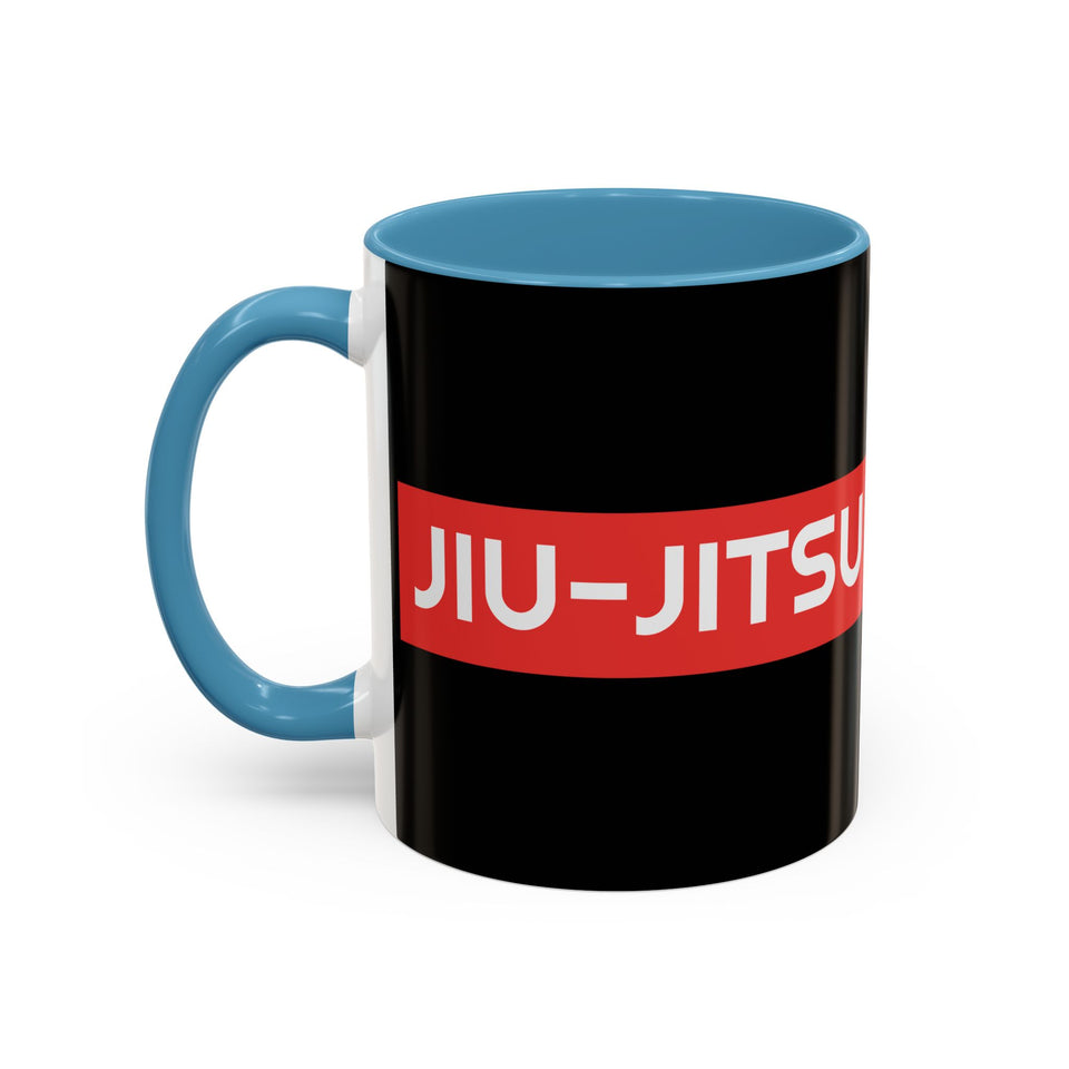 Brazilian Jiu Jitsu Surpassing | BJJ Accent Coffee Mug