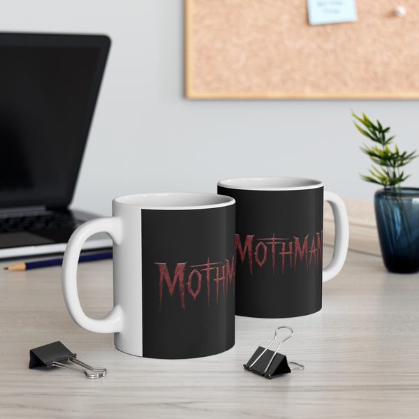 Mothman Mug | Cryptid Gift | Mothman Coffee Mug | Mythical Creature Gift Ideas Mug 11oz 2