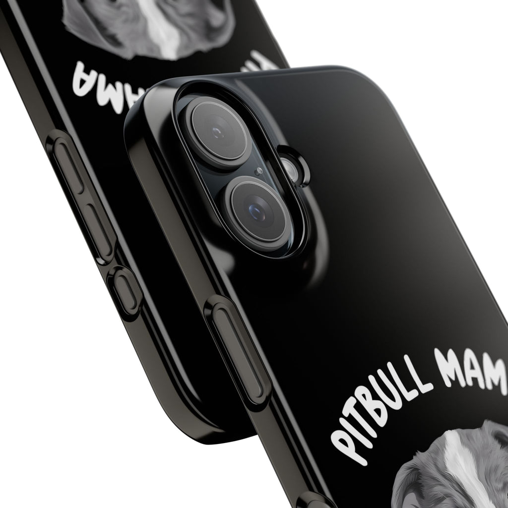 Premium Pitbull Mama iPhone Case | Pitbull Gifts Slim Phone Cases