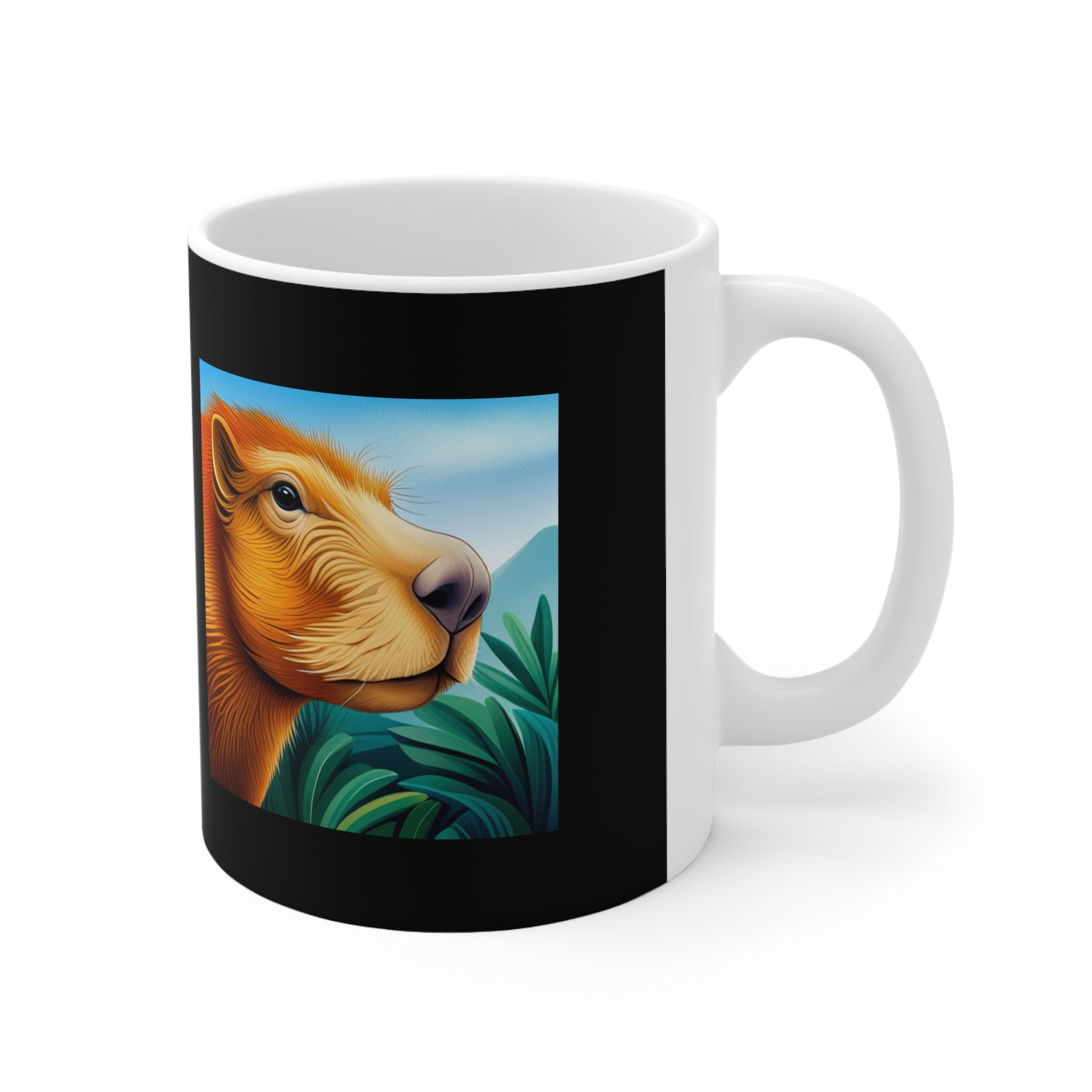 Capybara Mug 2 | Capybara Coffee Mug | Cute Coffee Mug 11oz