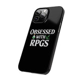 Premium Obsessed With RPGs iPhone Case | Role Playing Game Slim Phone Cases Premium Obsessed With RPGs iPhone Case | Role Playing Game Slim Phone Cases