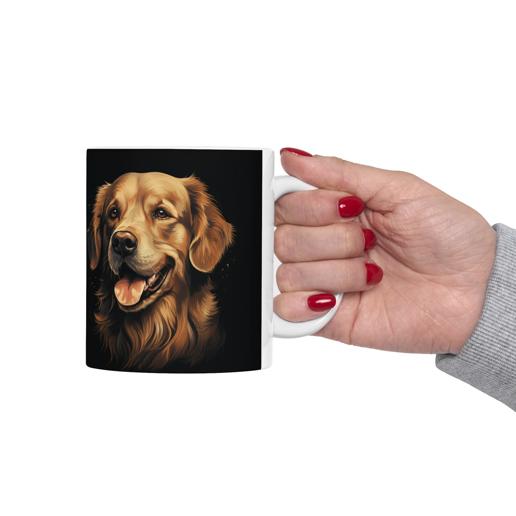 golden retriever gift, golden retriever mug, golden retriever coffee mug, golden retriever gifts for her, gifts for golden retriever lovers, golden retriever presents, golden retriever merchandise