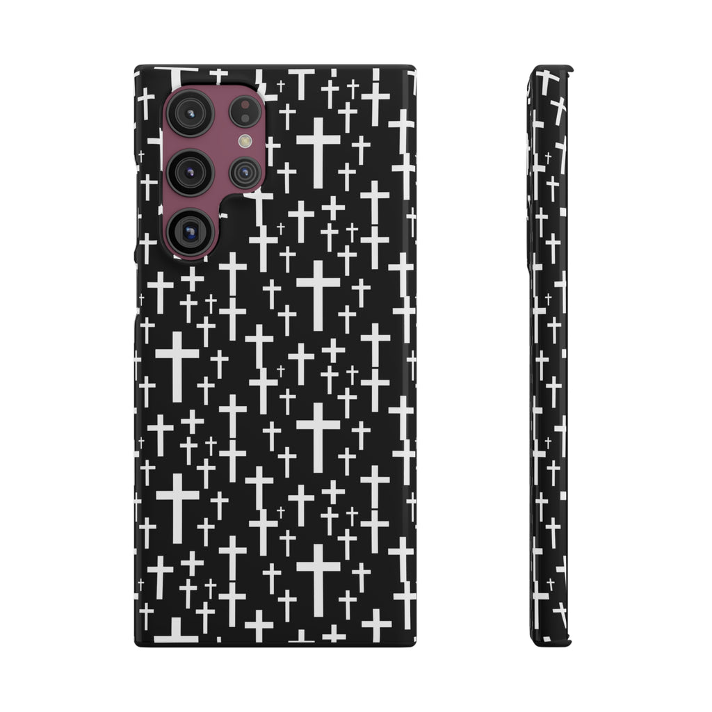 Faith In Jesus iPhone Christian Religion Phone Case | Faith Cross Phone Case | Christian Cross iPhone & Samsung Galaxy Snap Cases