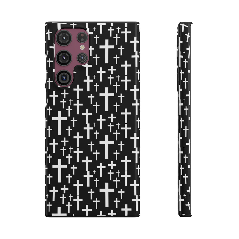 Faith In Jesus iPhone Christian Religion Phone Case | Faith Cross Phone Case | Christian Cross iPhone & Samsung Galaxy Snap Cases