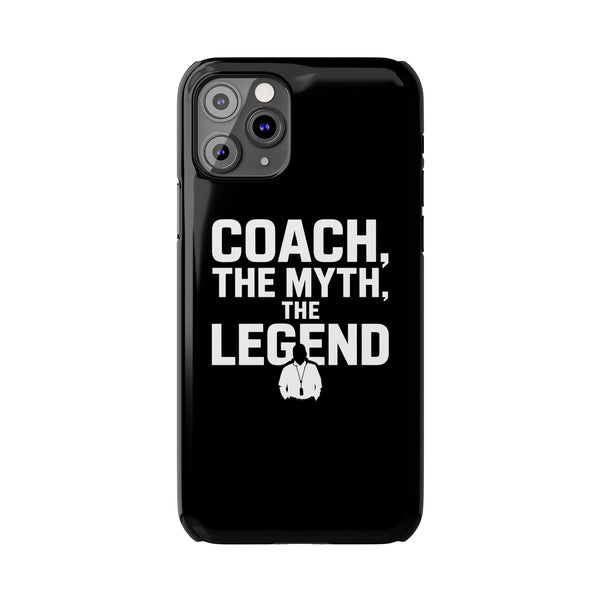 Premium Coach The Myth The Legend iPhone Case | Coach Gifts Slim Phone Cases