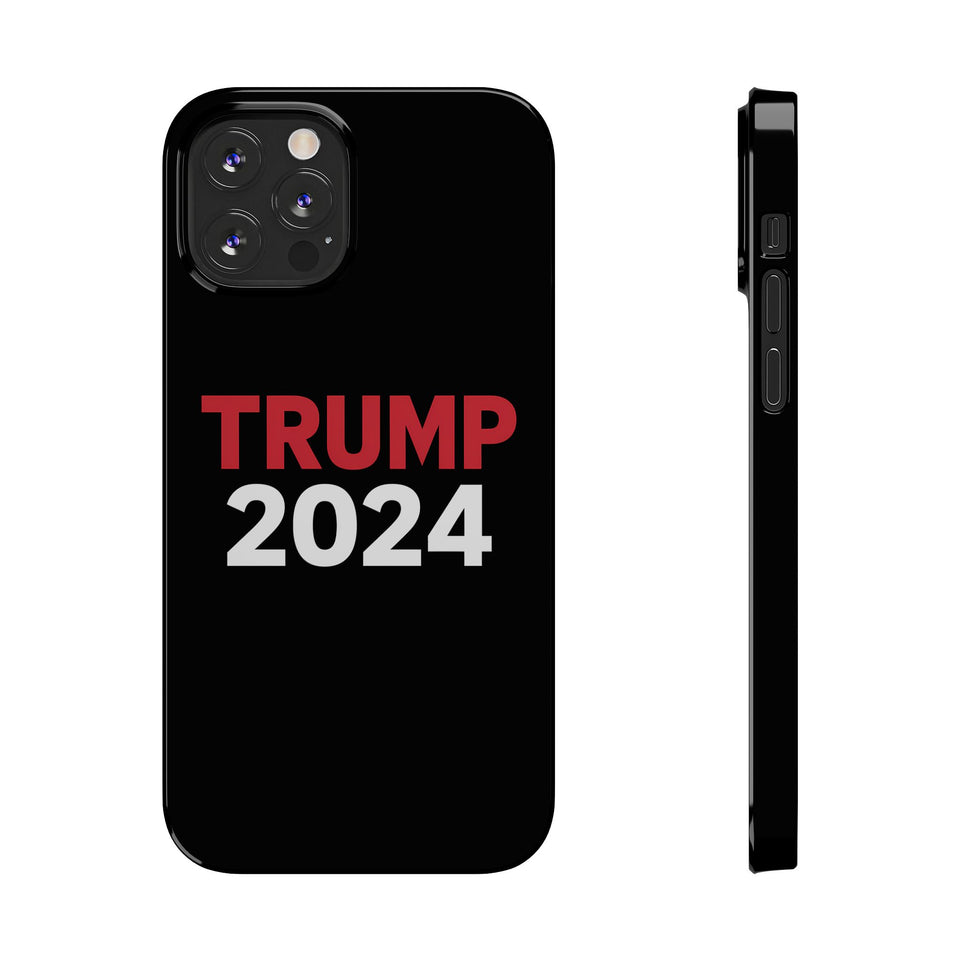 Premium Trump 2024 iPhone Case | Donald Trump Gifts Slim Phone Cases
