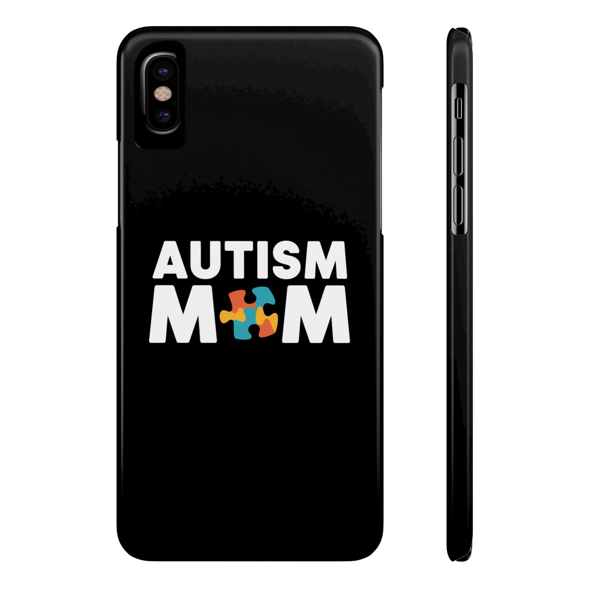 Premium Autism Mom iPhone Case | Mother Autism Awareness Slim Phone Cases