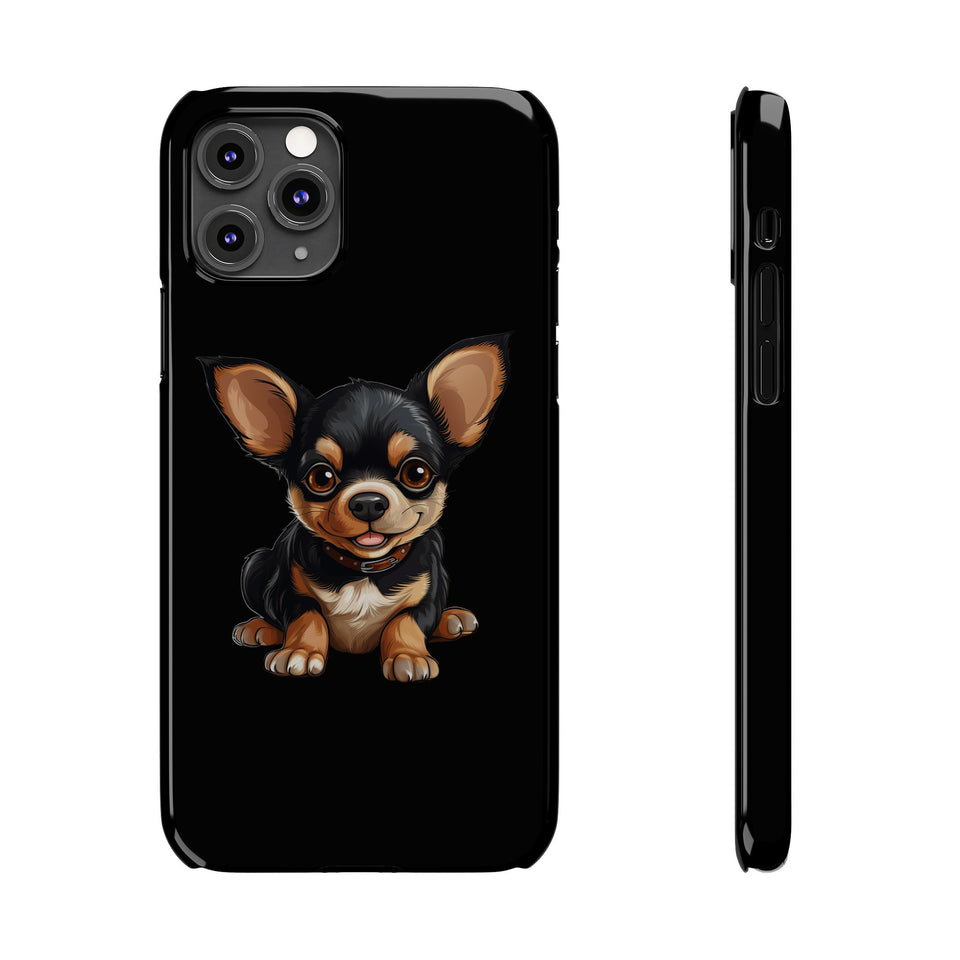Premium Chihuahua iPhone Case | Cute Chihuahua Gifts Slim Phone Cases