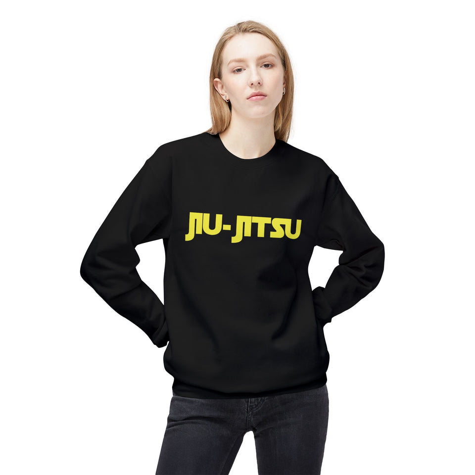 Brazilian Jiu Jitsu Sci Fi BJJ Unisex Midweight Softstyle Fleece Crewneck Sweatshirt