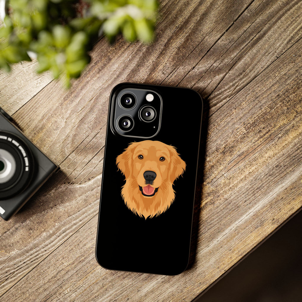 Premium Golden Retriever iPhone Case | Golden Retriever Gifts Slim Phone Cases