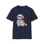 Shih Tzu Drinking Coffee T-Shirt — Cute Dog Coffee Lover Tee