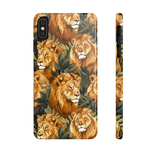 Premium Pride Of Lions iPhone Case | Lion Gifts Slim Phone Cases