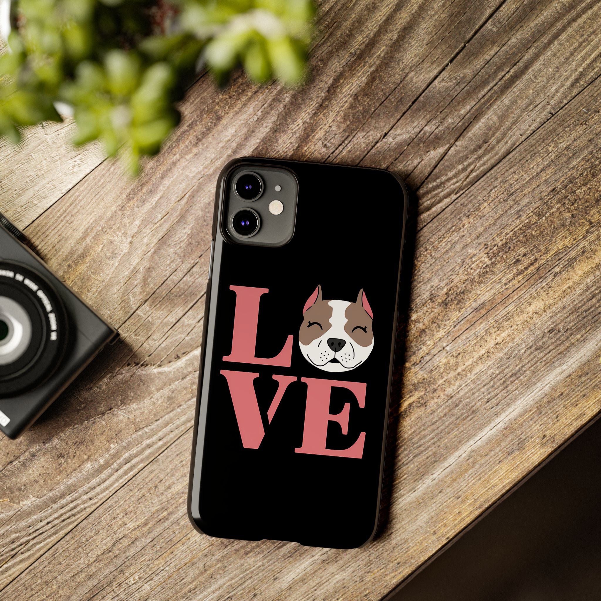 Premium Love Pitbulls iPhone Case | Pitbull Gifts Slim Phone Cases