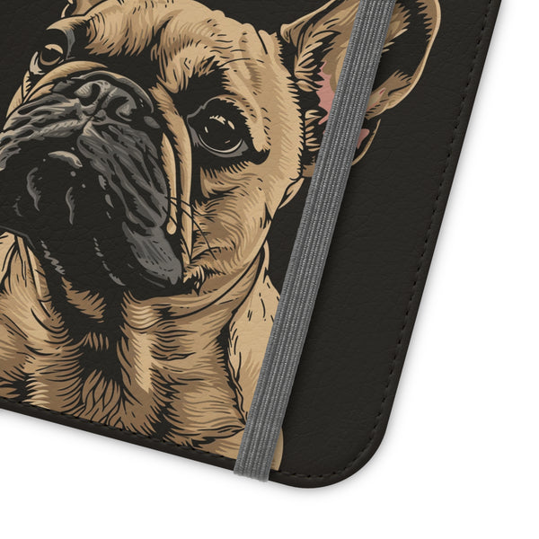 French Bulldog Phone Case | I Love My Frenchie Wallet Phone Case Gifts | IPhone & Samsung Galaxy French Bulldog Flip Cases