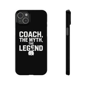 Premium Coach The Myth The Legend iPhone Case | Coach Gifts Slim Phone Cases Premium Coach The Myth The Legend iPhone Case | Coach Gifts Slim Phone Cases