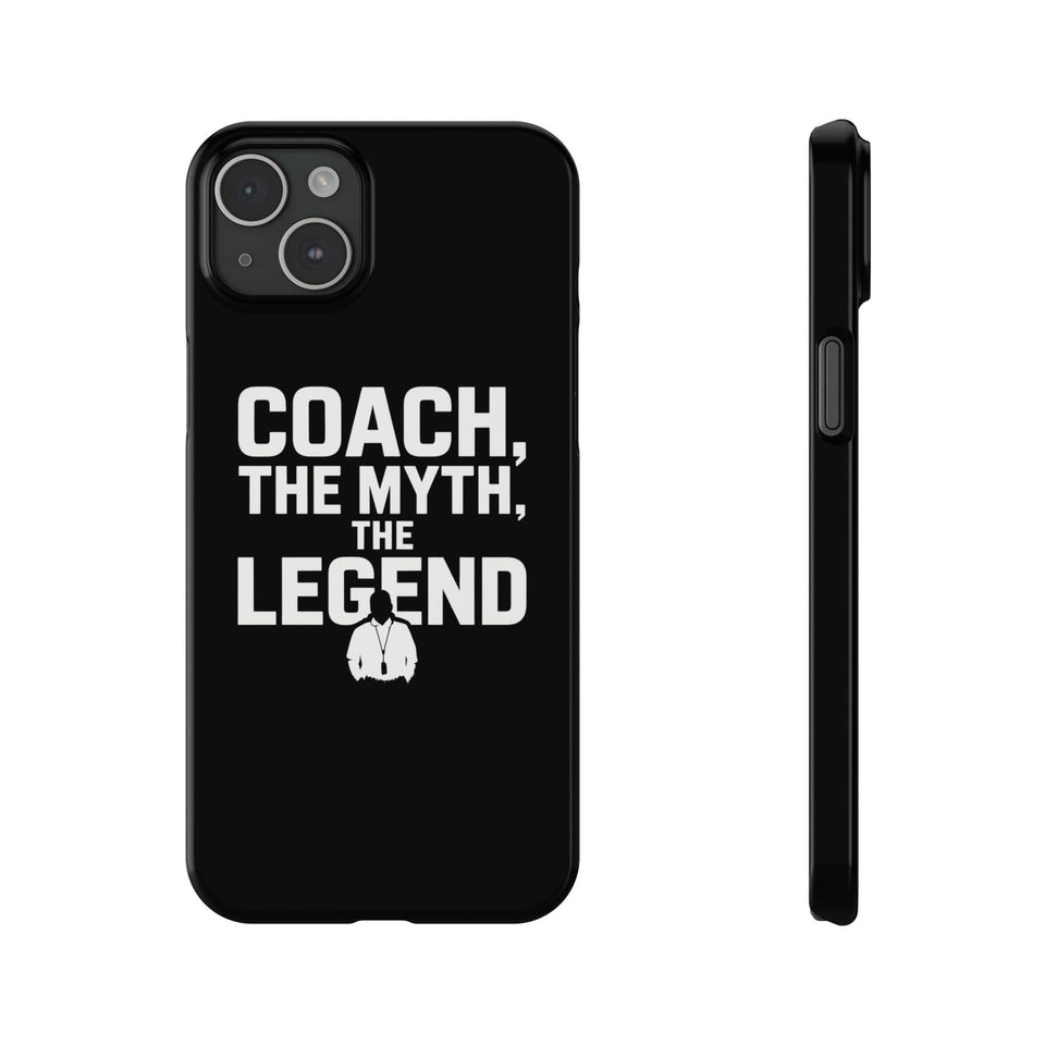 Premium Coach The Myth The Legend iPhone Case | Coach Gifts Slim Phone Cases