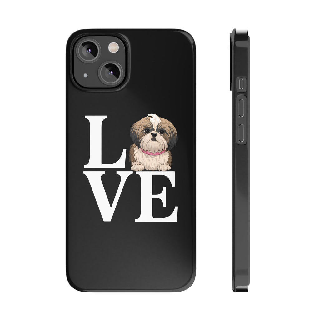 Premium Love Shih Tzu iPhone Case | Cute Shih Tzu Slim Phone Cases