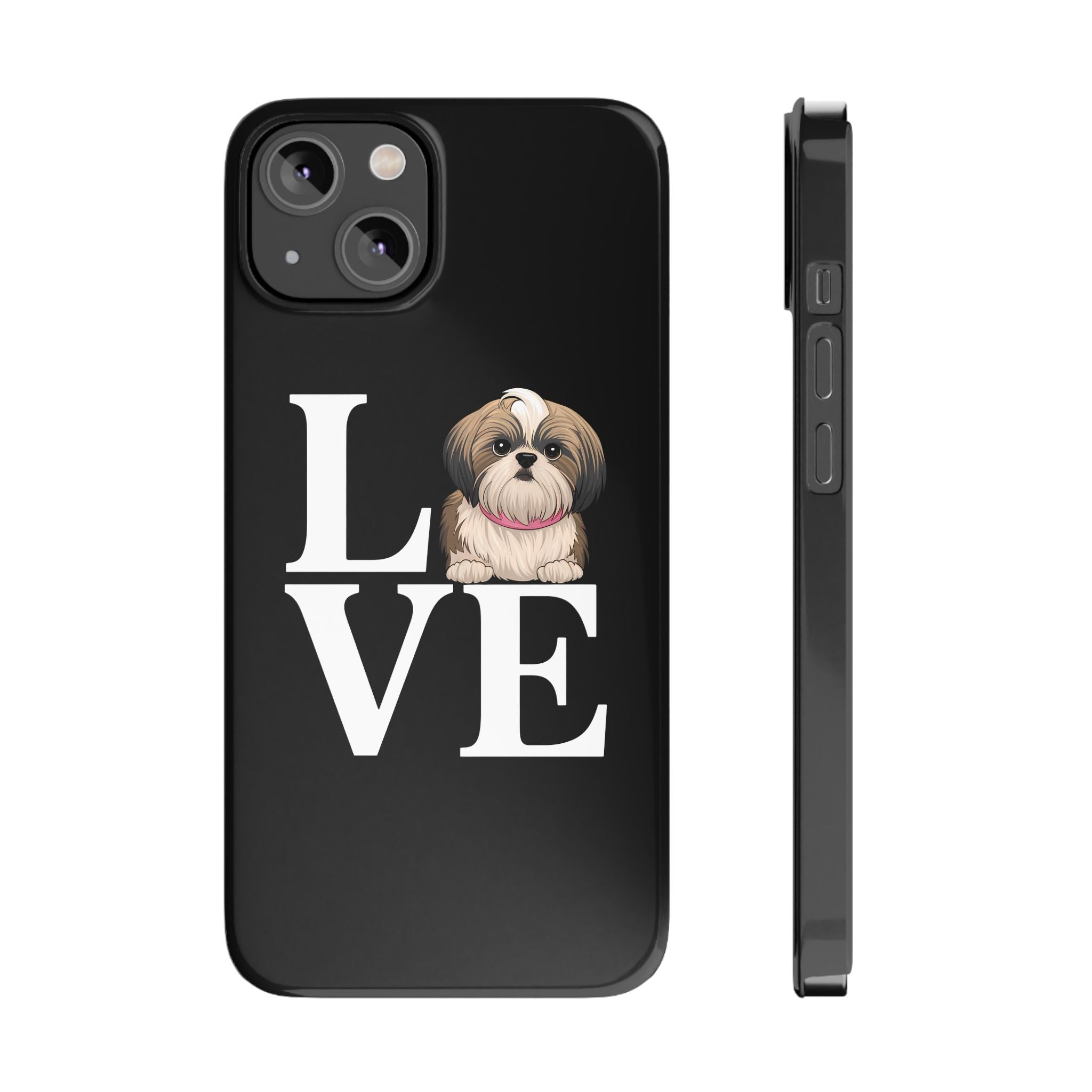 Premium Love Shih Tzu iPhone Case | Cute Shih Tzu Slim Phone Cases