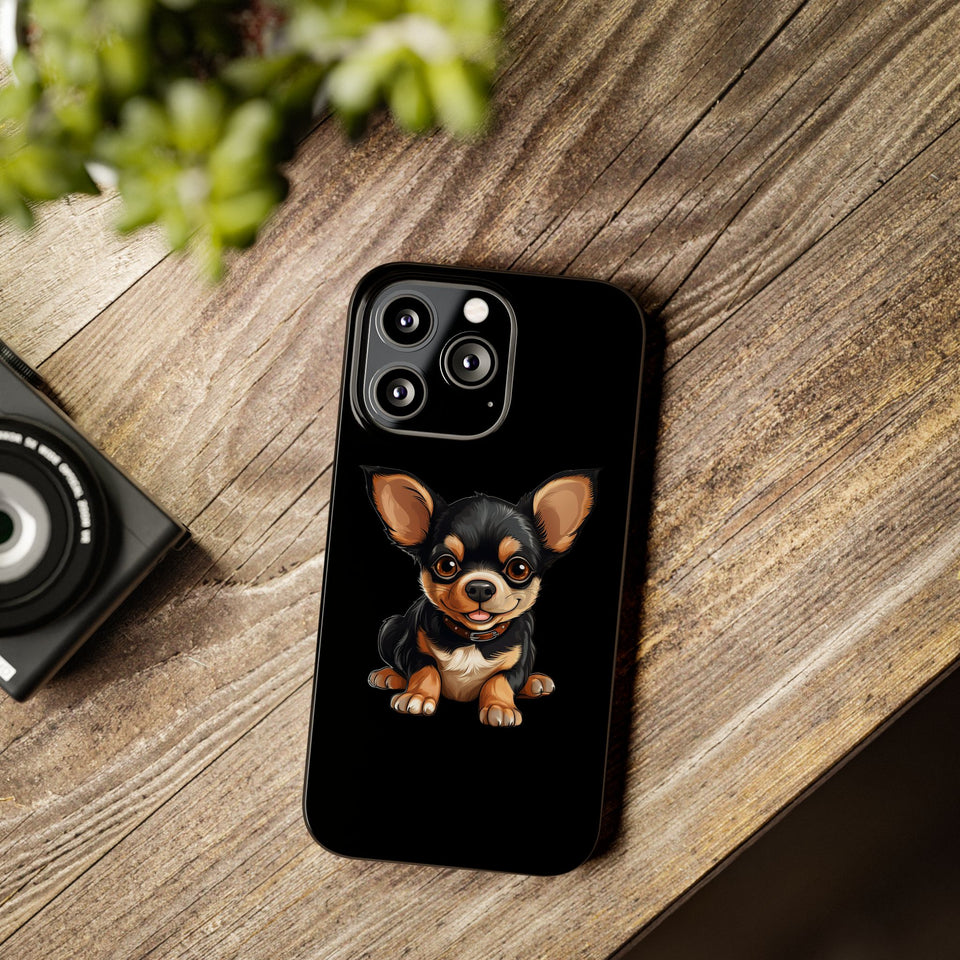 Premium Chihuahua iPhone Case | Cute Chihuahua Gifts Slim Phone Cases