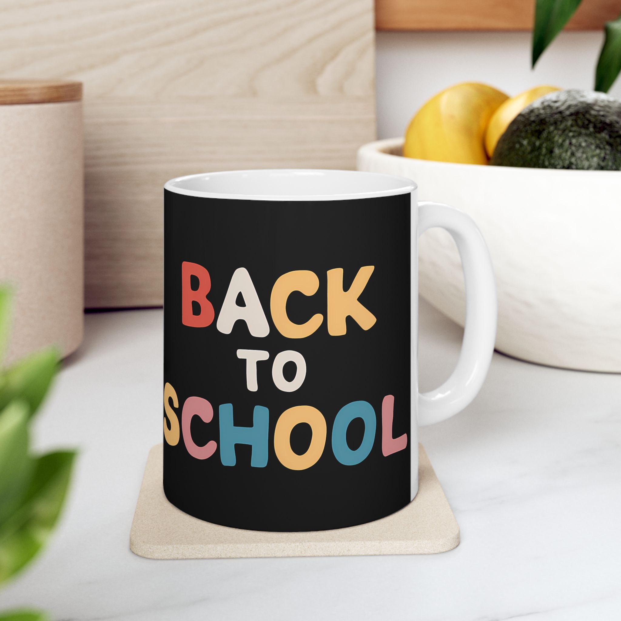 Back To School Ceramic Mug | School Teacher Principal Gifts (11oz) Main image