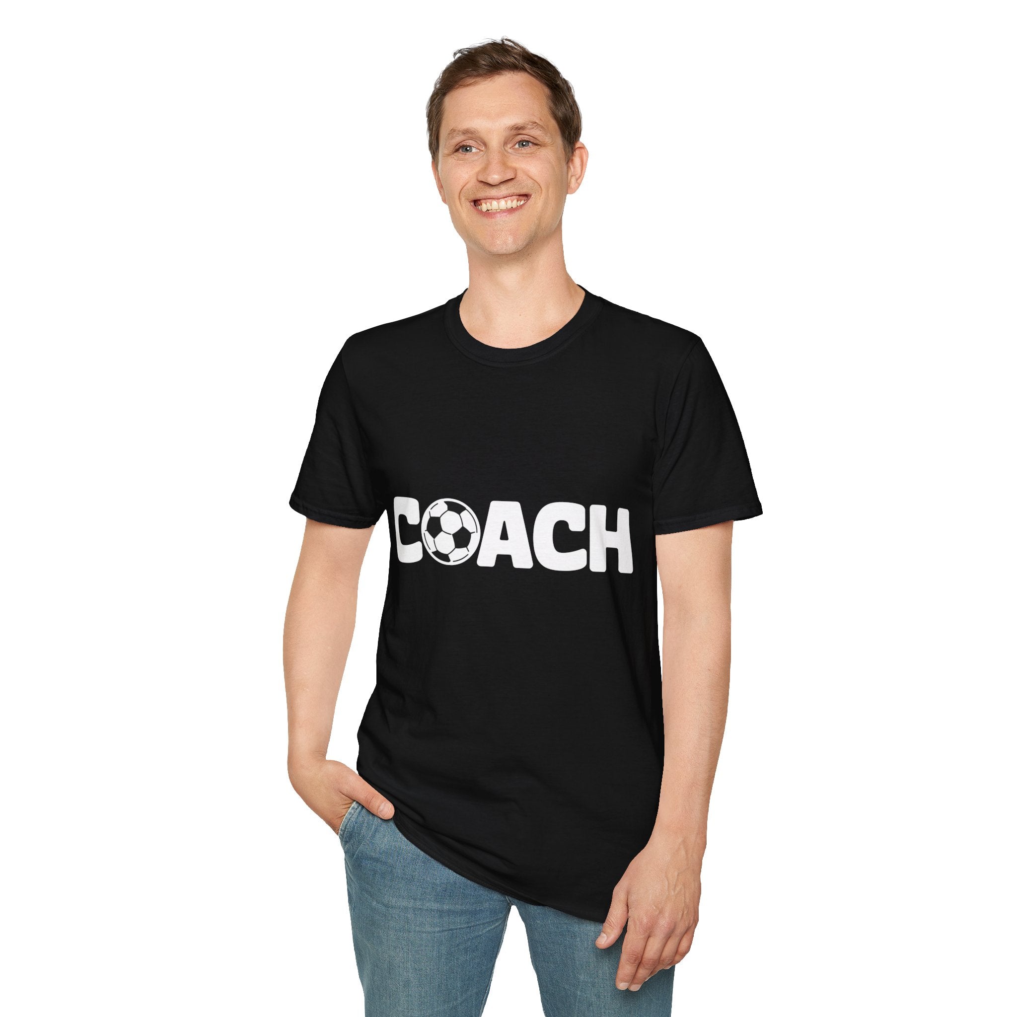 Football - Soccer Coach Unisex T-Shirt | Soccer Coach Shirt | Gift For Football Coach T Shirt Main image