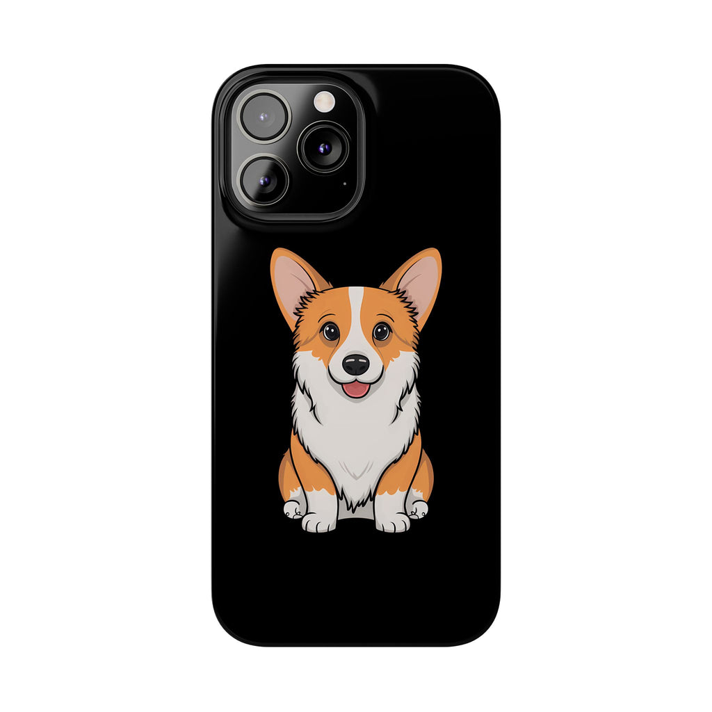Cute Corgi Slim iPhone Case | Corgi Gift iPhone Case