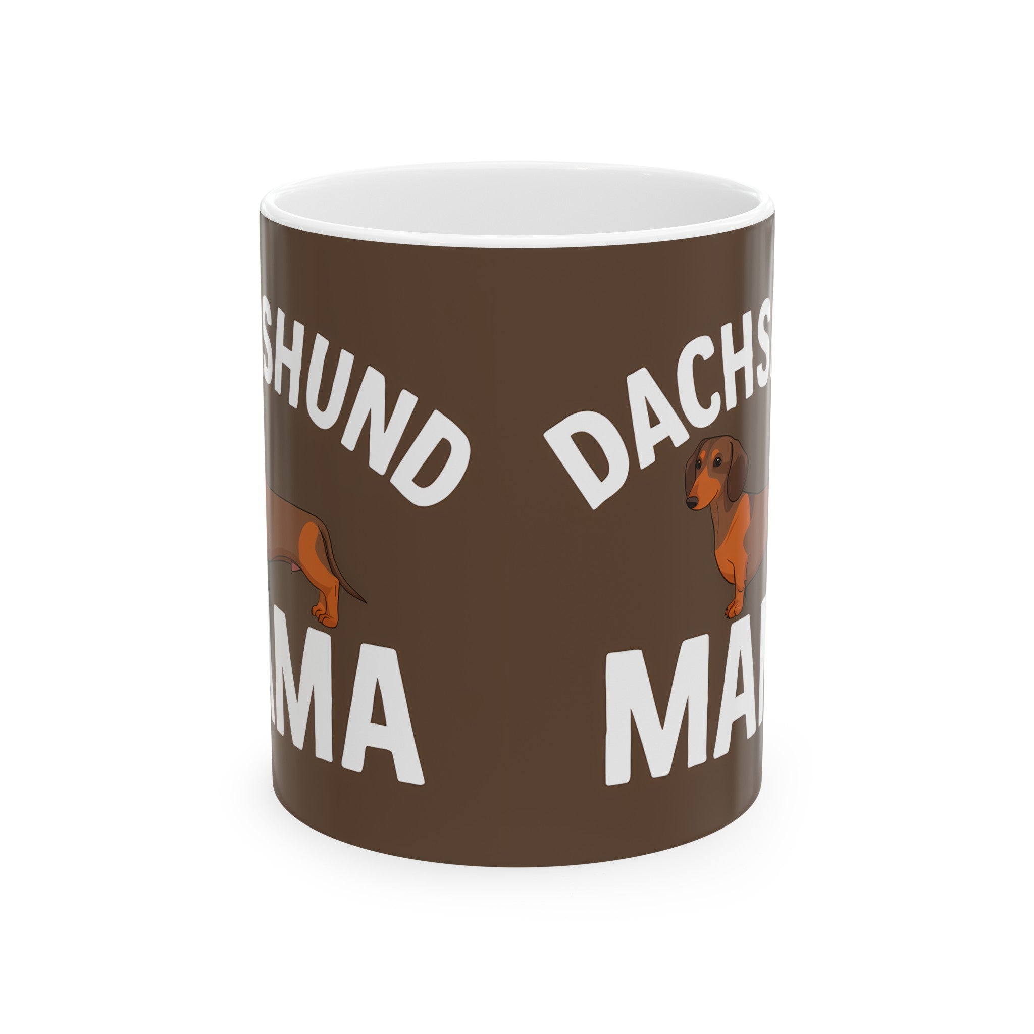 Dachshund Mama Mug | Dachshund Gift | Dachshund Merchandise | Weiner Dog Gifts | Dachshund Presents Ceramic Mug
