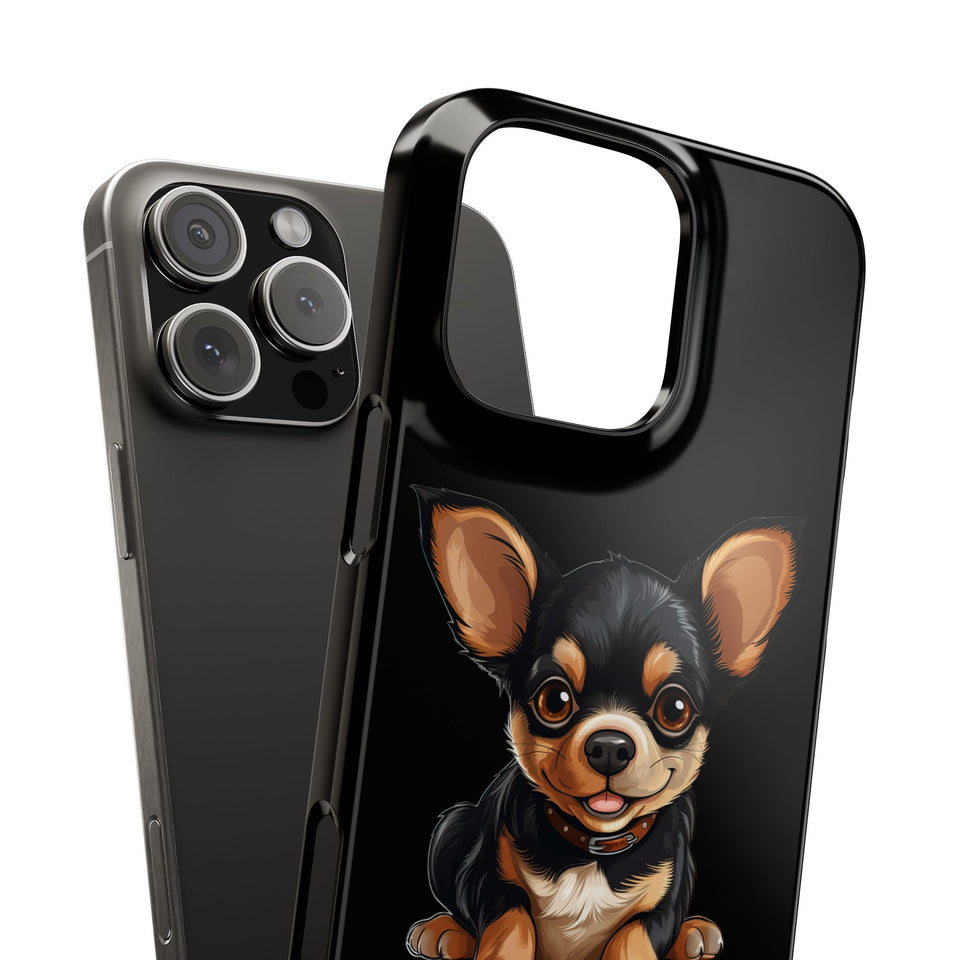 Premium Chihuahua iPhone Case | Cute Chihuahua Gifts Slim Phone Cases