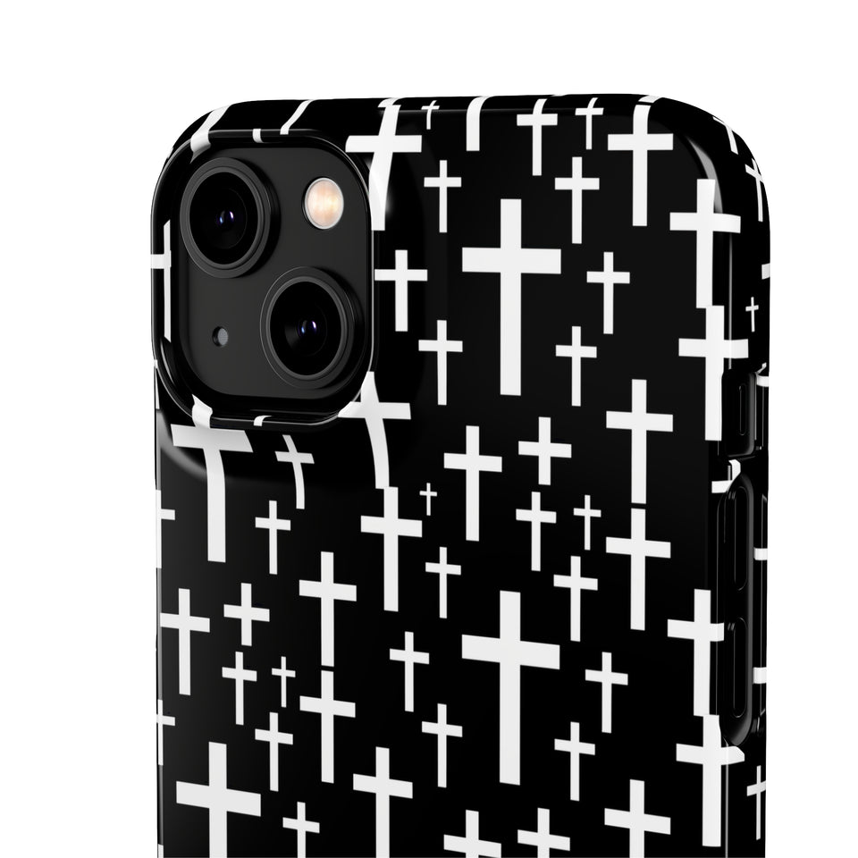 Faith In Jesus iPhone Christian Religion Phone Case | Faith Cross Phone Case | Christian Cross iPhone & Samsung Galaxy Snap Cases