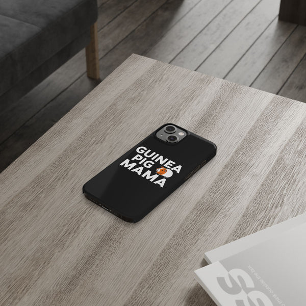 Cute Guinea Pig Mama Slim iPhone Cases | Guinea Pig Gift iPhone Case