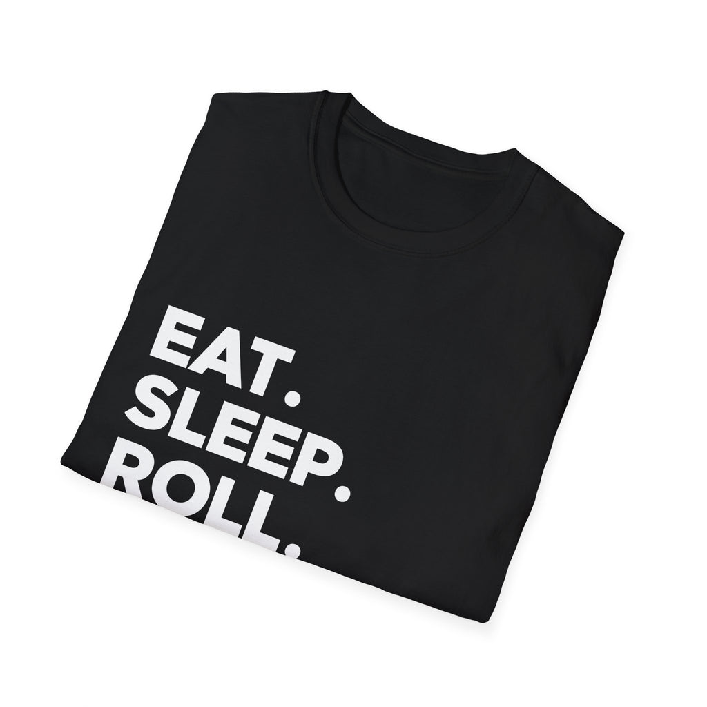 Brazilian Jiu Jitsu Eat Sleep 2 Shirt | BJJ Gift | Brazilian Jiu Jitsu Merchandise | JiuJitsu Gifts | BJJ Presents Unisex T-Shirt