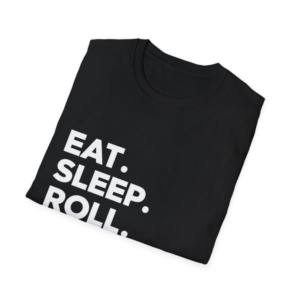 Brazilian Jiu Jitsu Eat Sleep 2 Shirt | BJJ Gift | Brazilian Jiu Jitsu Merchandise | JiuJitsu Gifts | BJJ Presents Unisex T-Shirt