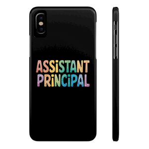 Premium Assistant Principal iPhone Case | Cute Assistant Principal Gifts Slim Phone Cases Premium Assistant Principal iPhone Case | Cute Assistant Principal Gifts Slim Phone Cases