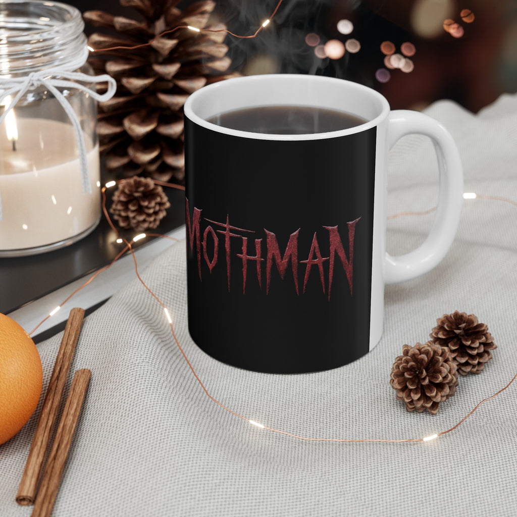 Mothman Mug | Cryptid Gift | Mothman Coffee Mug | Mythical Creature Gift Ideas Mug 11oz 2