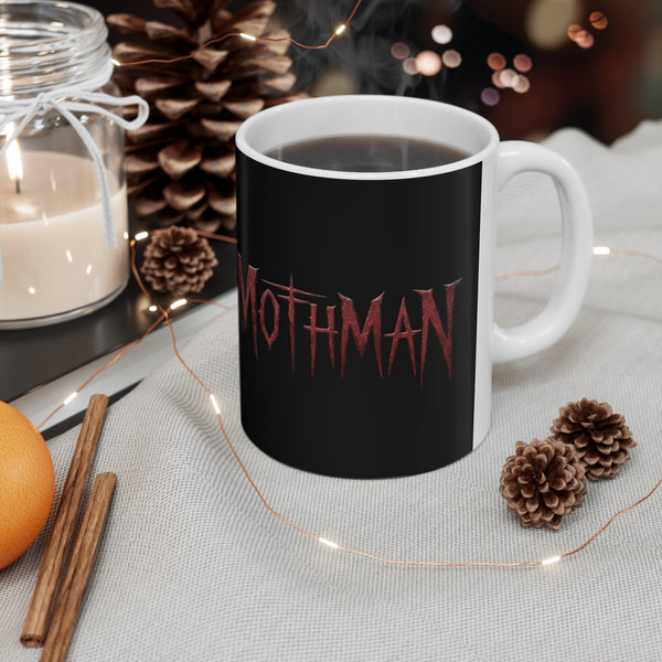 Mothman Mug | Cryptid Gift | Mothman Coffee Mug | Mythical Creature Gift Ideas Mug 11oz 2