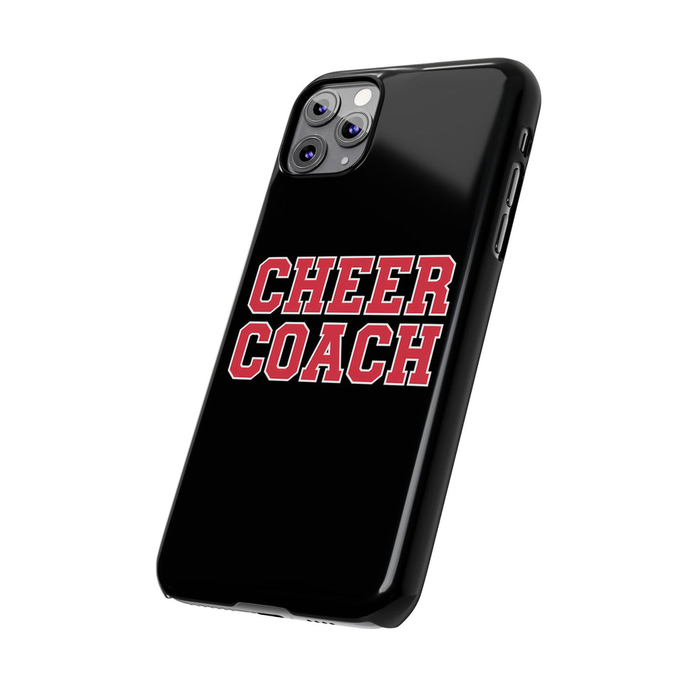 Premium Cheer Coach iPhone Case | Cheer Coach Gifts Slim Phone Cases