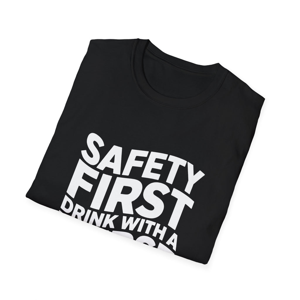 Safety First 'Drink With A Nurse' T-Shirt