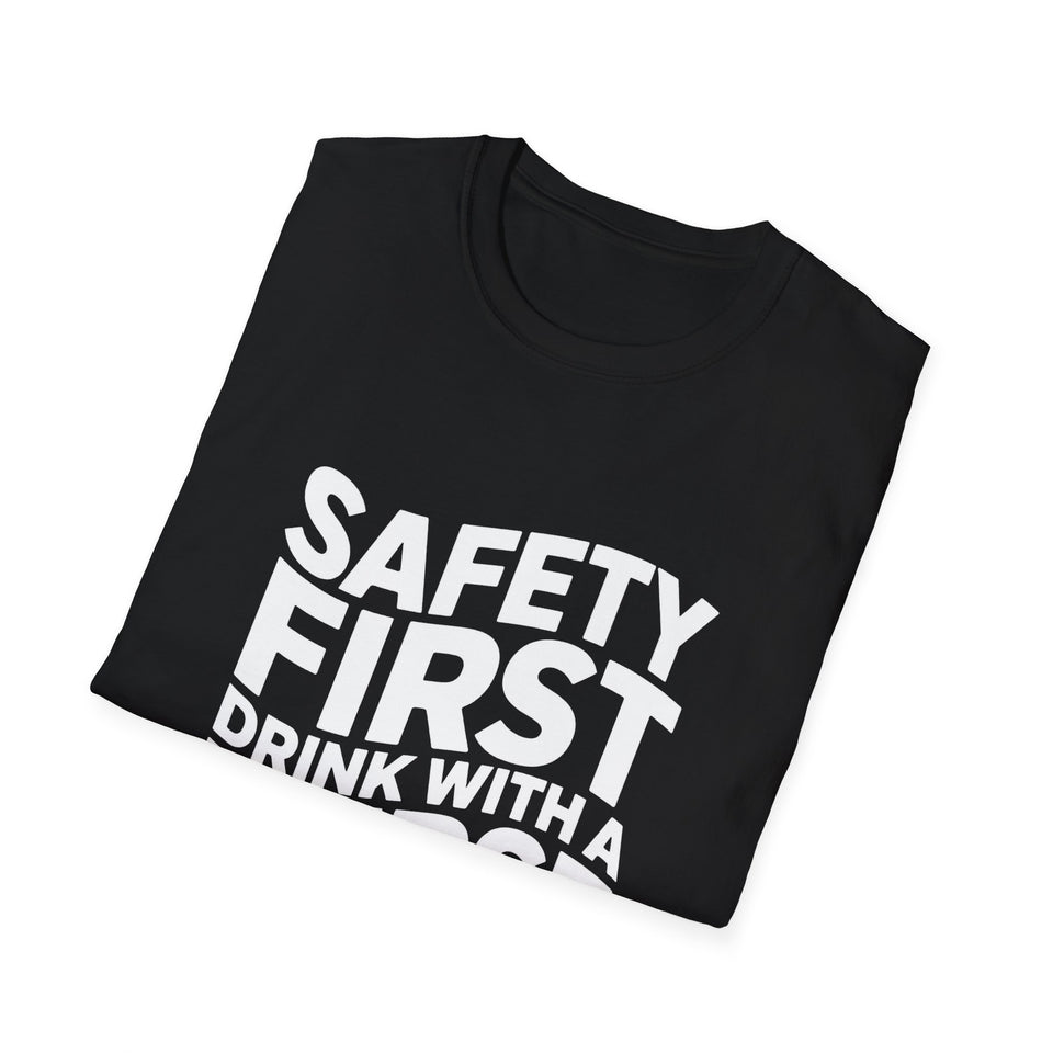 Safety First 'Drink With A Nurse' T-Shirt